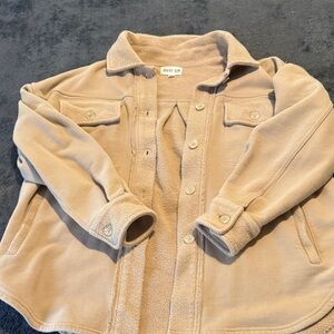 Malibu Tan Fleece Jacket